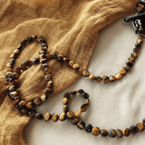 Cleopatra Tiger Eye Sunglasses Chain (Large Beads)