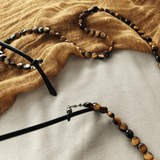 Cleopatra Tiger Eye Sunglasses Chain (Large Beads)