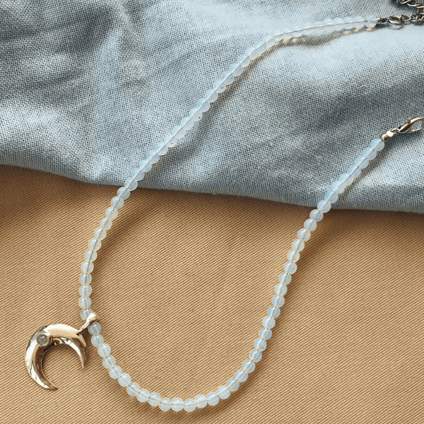 Luna Opalite & Moonstone Necklaces